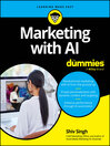 Imagen de portada para Marketing with AI For Dummies